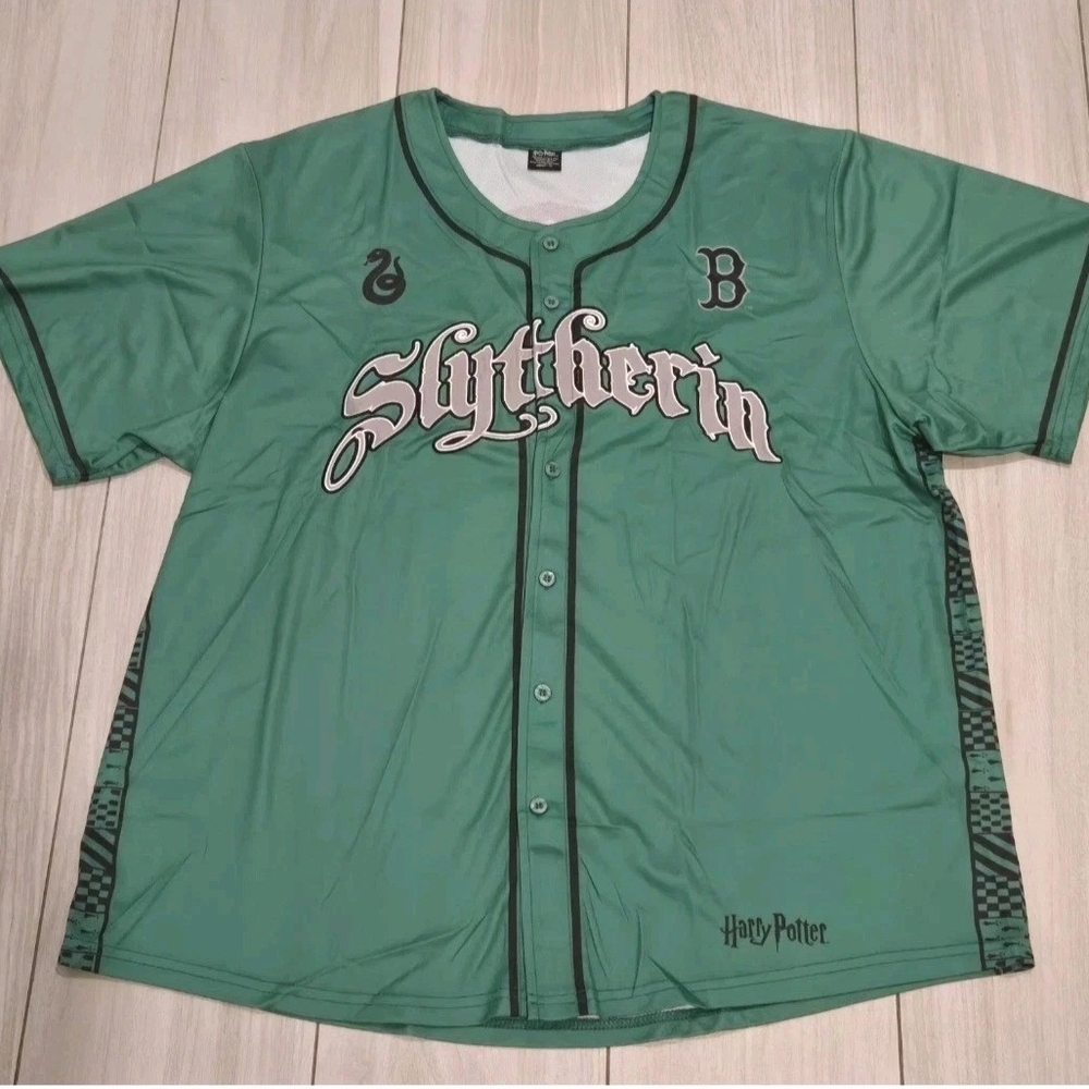 NEW Rare Harry Potter Slytherin Boston Red Sox Jersey 2025 SGA Adult XL Green